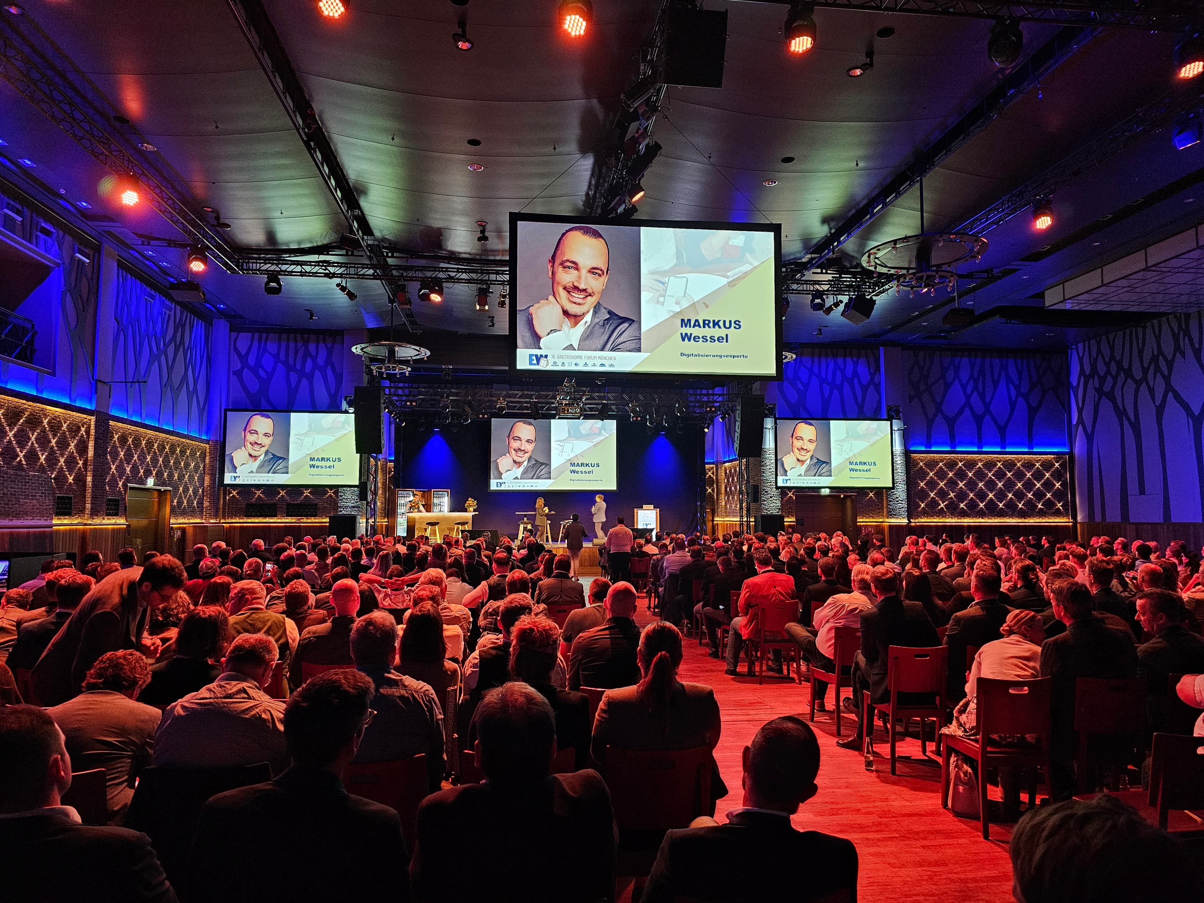 Markus Wessel auf der Bühne