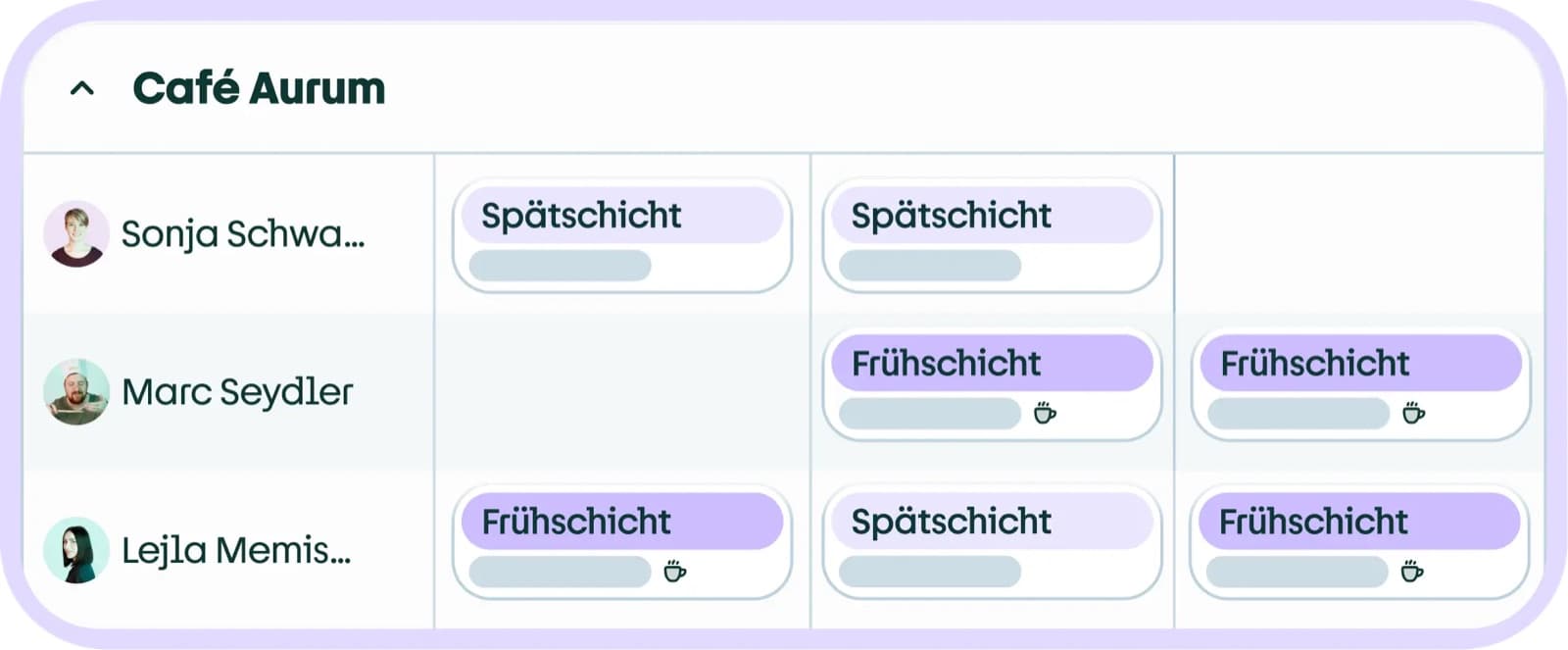 Screenshot von gastromatic