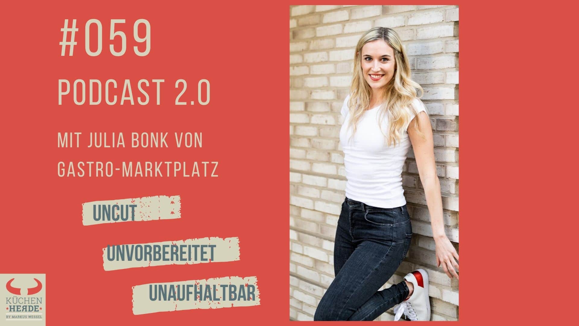 Podcast-Interview mit Julia Bonk von Gastro-Marktplatz