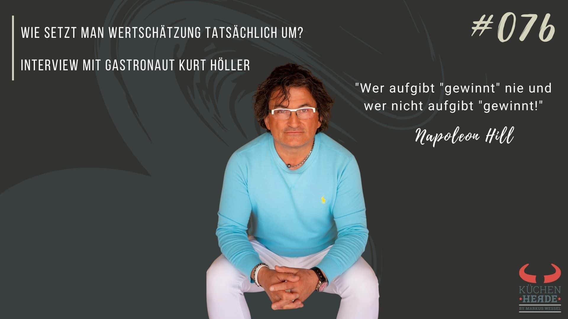 Gastronaut Kurt Höller
